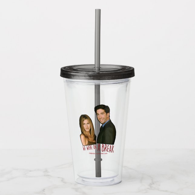 FRIENDS™ | We Were on a Break Acrylic Tumbler (Front)