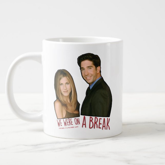 FRIENDS™ | We Were on a Break Large Coffee Mug (Left)