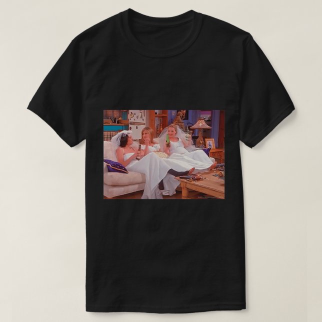Friends Wedding Dresses Photo T-Shirt (Design Front)