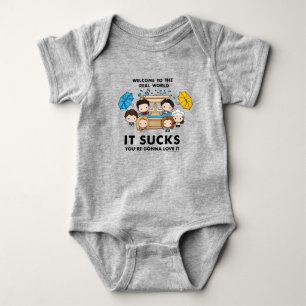 FRIENDS™   Welcome to the Real World Chibi Baby Bodysuit