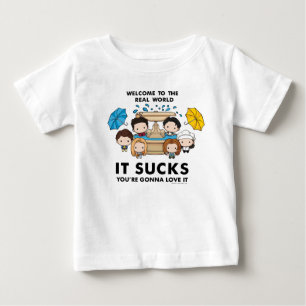 FRIENDS™   Welcome to the Real World Chibi Baby T-Shirt