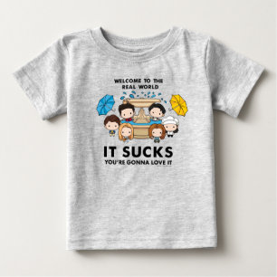 FRIENDS™ Welcome to the Real World Chibi Baby T-Shirt