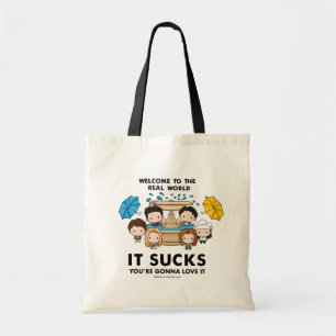 FRIENDS™   Welcome to the Real World Chibi Tote Bag