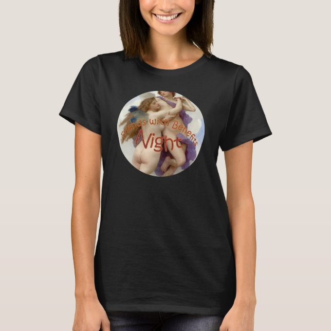 FRIEND'S WITH BENEFITS HAPPLY HOUR NIGHT T-Shirt (Front)