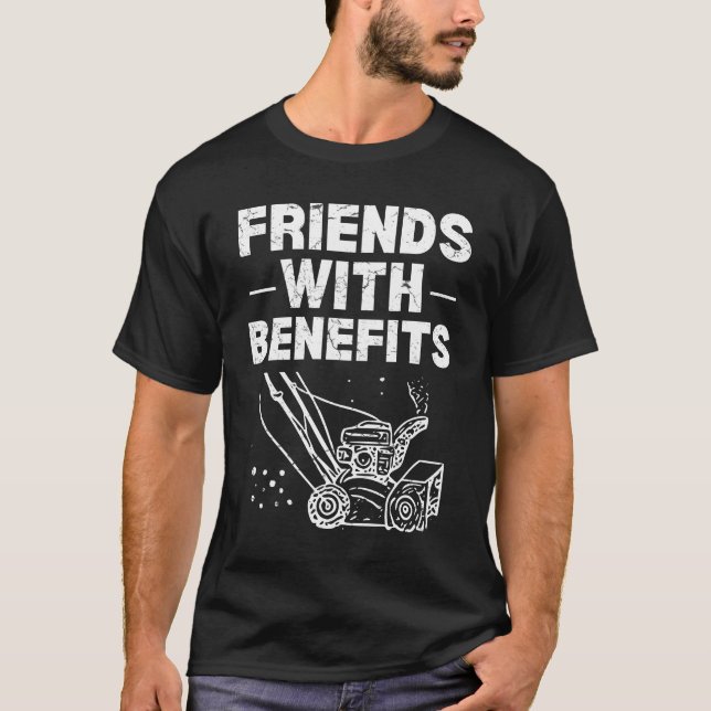 Friends With Benefits Snow Blower T-Shirt (Front)