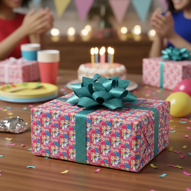 Friends Wrapping Paper (Creator Uploaded)