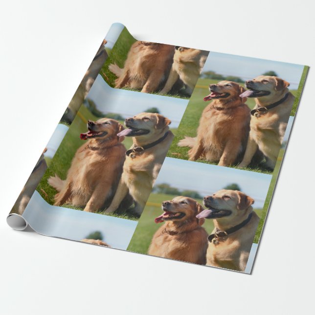 Friends Wrapping Paper (Unrolled)