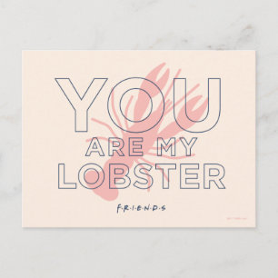FRIENDS™   You are My Lobster Postcard