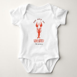FRIENDS™ You Are My Lobster Watercolor Graphic Baby Bodysuit