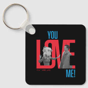 FRIENDS™   You Love Me Quote Key Ring