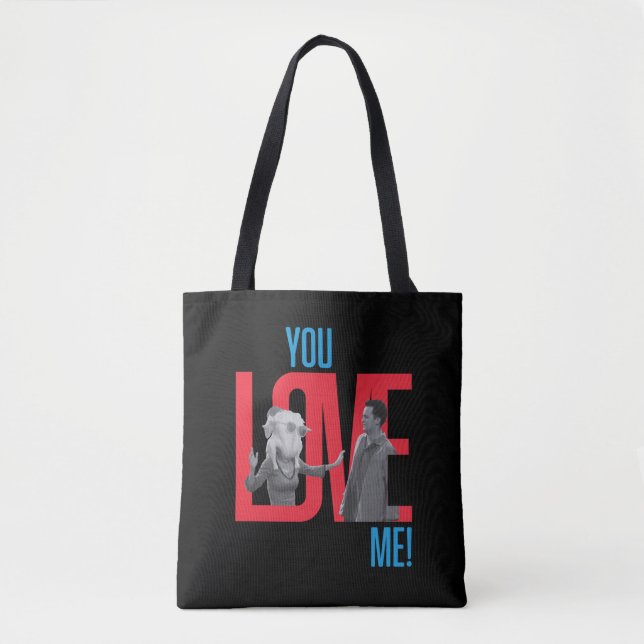 FRIENDS™ | You Love Me Quote Tote Bag (Front)