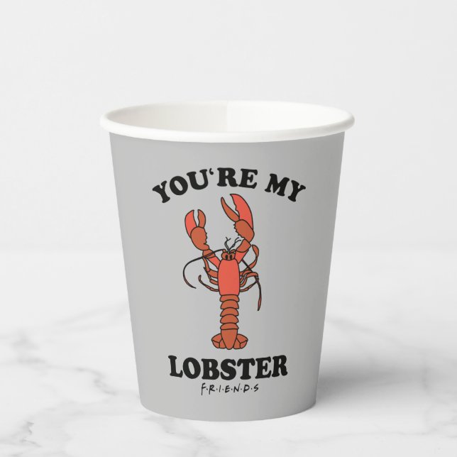 FRIENDS™ | You're my Lobster Paper Cups (Left)
