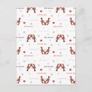 FRIENDS™   You're my Lobster Pattern Invitation Postcard