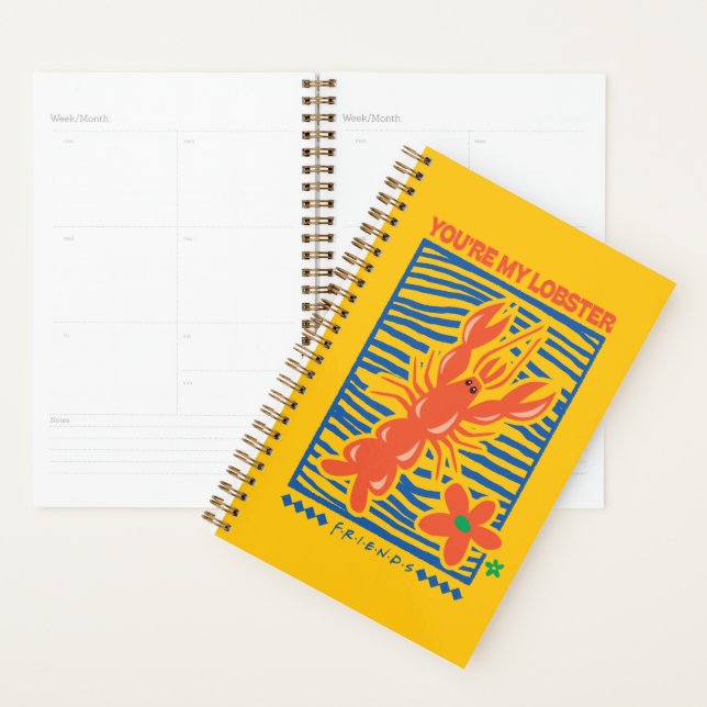 FRIENDS™ | You're My Lobster Vibrant Graphic Planner (Display)