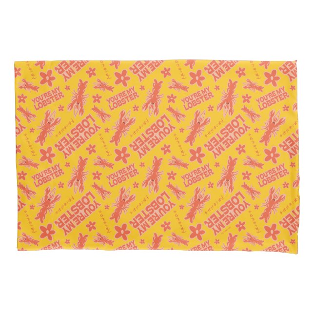 FRIENDS™ | You're My Lobster Vibrant Pattern Pillowcase (Front)