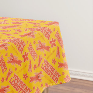 FRIENDS™   You're My Lobster Vibrant Pattern Tablecloth
