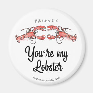FRIENDS™ You're my Lobster Watercolor Quote Magnet