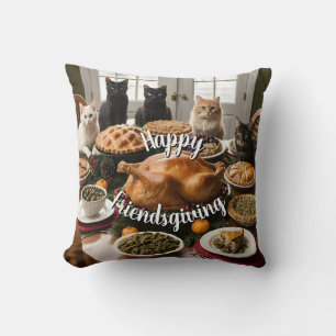Friendsgiving Feast Cushion