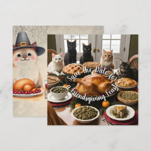 Friendsgiving Feast Save The Date