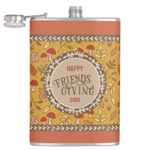 Friendsgiving Hip Flask