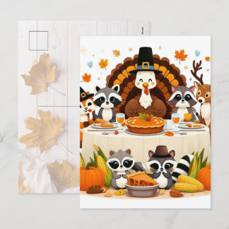 Friendsgiving Holiday Postcard