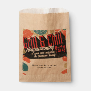 Friendsgiving Housewarming BBQ Thanksgiving Favour Bags