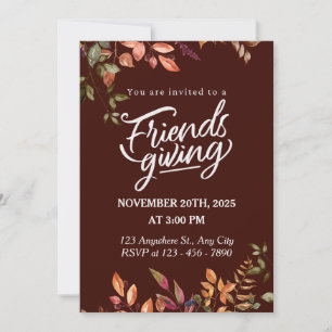 Friendsgiving Invitation