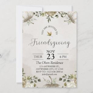 Friendsgiving Invitation