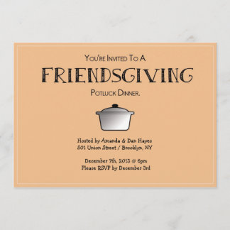 FRIENDSGIVING Invitation!  - Customisable! Invitation