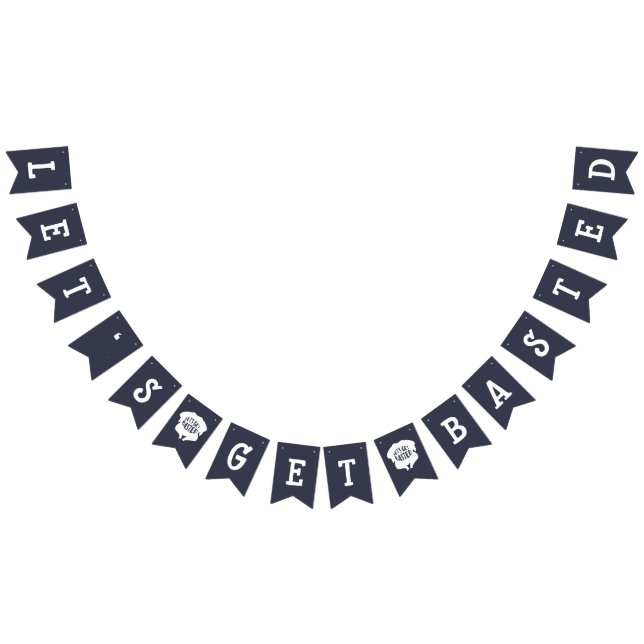 Friendsgiving Let's Get Basted Bunting Banner (All)