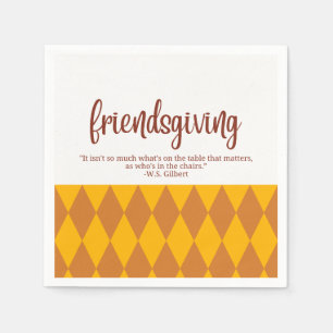 Friendsgiving Napkins
