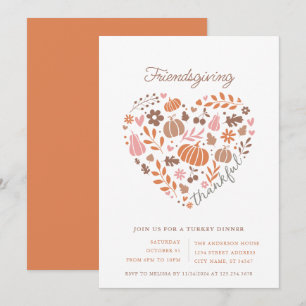 Friendsgiving Party Invitation