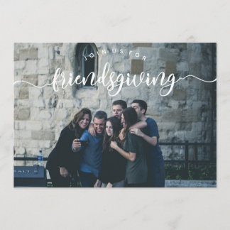 Friendsgiving Photo Invite