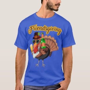Friendsgiving Squad 2022 Group Matching Turkey Dri T-Shirt