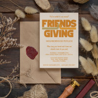 Friendsgiving Thanksgiving Potluck Party