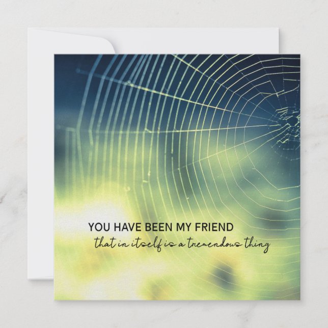 FRIENDSHIP 5.25 x 5.25 card (Front)