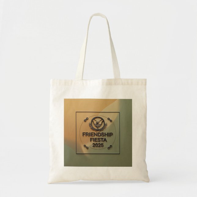 Friendship Amber Fiesta Tote Bag (Front)