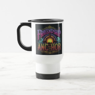 "Friendship Anchor" Travel Coffee Mug. Mug