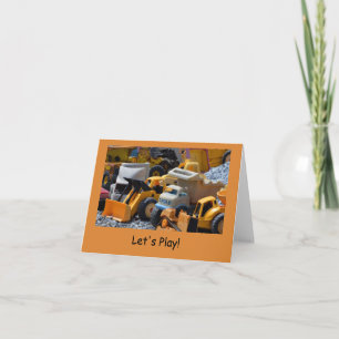 Friendship and being a kid again. card