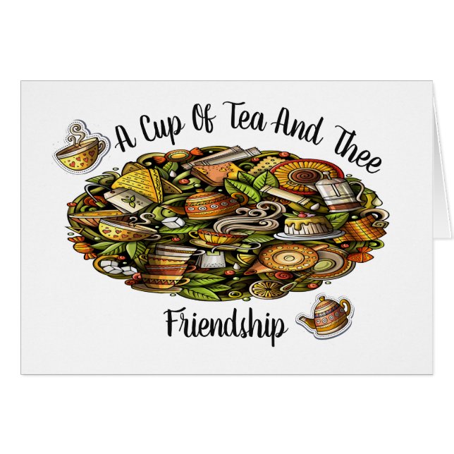 Friendship and Tea Stationery (Front Horizontal)