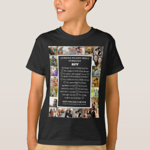 Friendship Appreciation BFF 22 Photo Collage T-Shirt