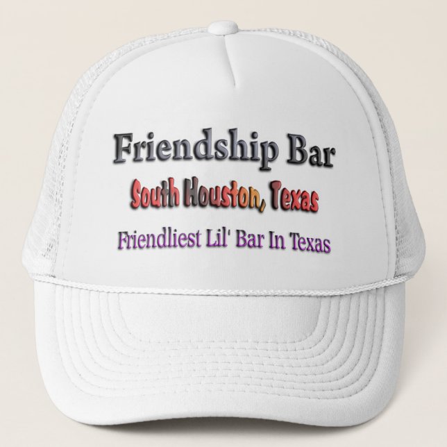 Friendship Bar Trucker Hat (Front)
