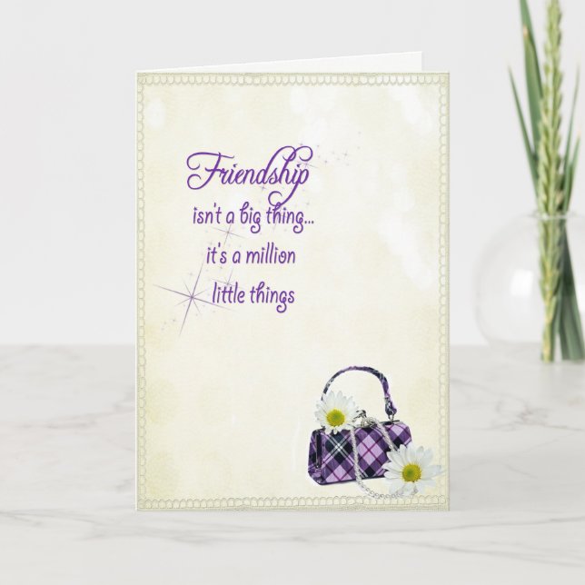Friendship Birthday Card (Front)