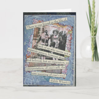 Friendship Box Collage Card