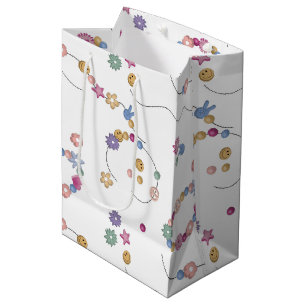 Friendship Bracelet Girl Jewelry Pattern Medium Gift Bag