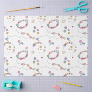 Friendship Bracelet Girl Jewelry Pattern Tissue Paper