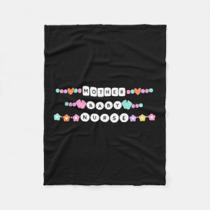 Friendship Bracelet Mbu Mother Baby Nurse Fleece Blanket