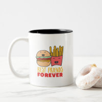 Friendship Burger and Fries Best Friends Forever