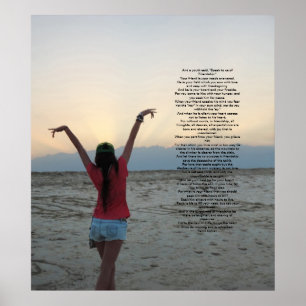 Friendship by Kahlil Gibran Poster