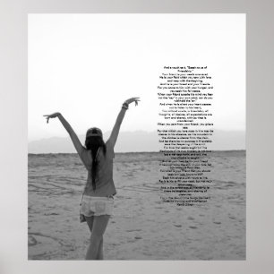 Friendship by Kahlil Gibran Poster